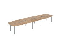 Tisch Belem L 520 x T 140 cm - 18 Personen Eiche natur