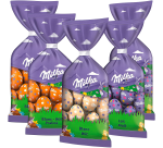 Milka Schokolade Ostereier - Sortiment - 5 Beutel à 100 g