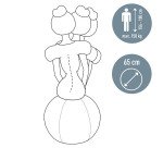 Ballon d'assise ergonomique anti-basculement - Gris - Leitz Ergo