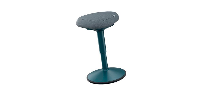 Tabouret ergonomique assis - gris - Leitz Ergo