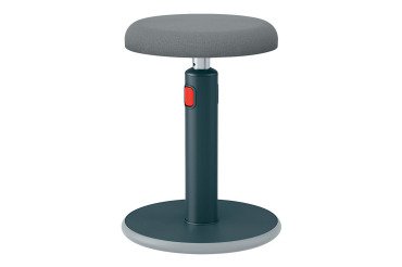Tabouret ergonomique assis-debout - gris - Leitz Ergo