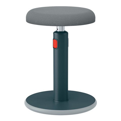 Tabouret ergonomique assis-debout - gris - Leitz Ergo