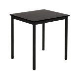Table multi-usage plateau noir L 70 x P 60 cm Zonza