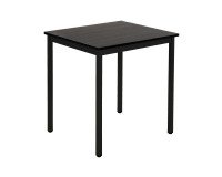 Table multi-usage plateau noir L 70 x P 60 cm Zonza