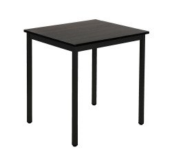 Table multi-usage plateau noir L 70 x P 60 cm Zonza