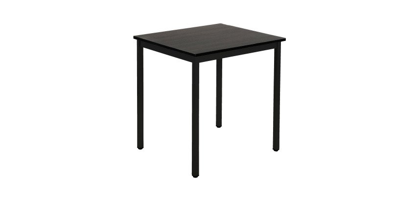 Table multi-usage plateau noir L 70 x P 60 cm Zonza