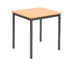 Table multi-usages chêne clair L 70 x P 60 cm - Éco