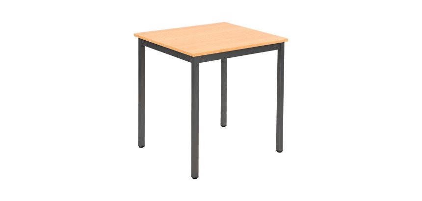 Table multi-usages chêne clair L 70 x P 60 cm - Éco