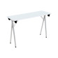Table pliante de formation L 120 x P 40 blanc