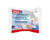 Cinta adhesiva tesa doble cara transparente 10 mt x 15 mm