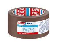 Cinta adhesiva 31 micras basic Havana Tesa 66 m x 50 mm