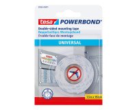 Cinta adhesiva tesa doble cara powerbond universal uso interior 1,5 m x 19 mm