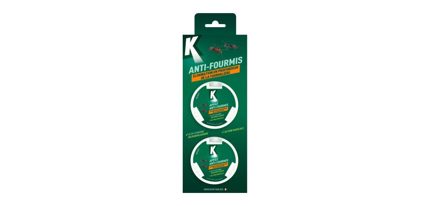 Köder für Ameisen K - Packung mit 2 Stück