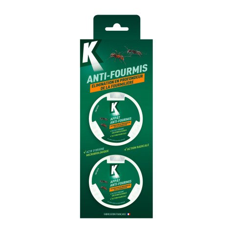 Appat à fourmis K - Boîte de 2