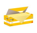 Confezione convenienza 18 blocchetti con adesivo standard 76x127 mm giallo Canary e 6 in omaggio
