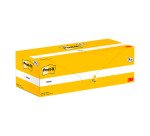 Confezione convenienza 18 blocchetti con adesivo standard 76x76 mm giallo Canary e 6 in omaggio