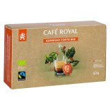 Capsule de café Café Royal Professionnel Espresso Forte Bio - Boîte de 50 - Compatible Nespresso Professionnel