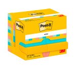 Post-it Sticky Notes 38 x 51 mm Dreamy Assorted Colours 12 Pads of 100 Sheets