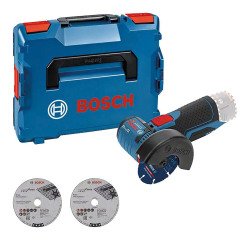 Angular cordless grinder Bosch Professional GWS 12V-76 solo L