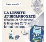 Lessive liquide au Bicarbonate Briochin Brise Végétale - 37 lavages - Recharge de 1,7 L