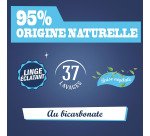 Lessive liquide au Bicarbonate Briochin Brise Végétale - 37 lavages - Recharge de 1,7 L