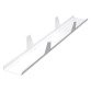 Goulotte passe-câbles horizontale extra ouverte universelle L 120 cm x P 15 x H 12 cm