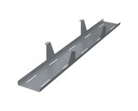 Canaleta pasacables horizontal extra abierta universal An 120 cm x Fon 15 x Alt 12 cm