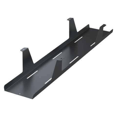 Canaleta pasacables horizontal extra abierta universal An 90 cm x Fon 15 x Alt 12 cm Antracita