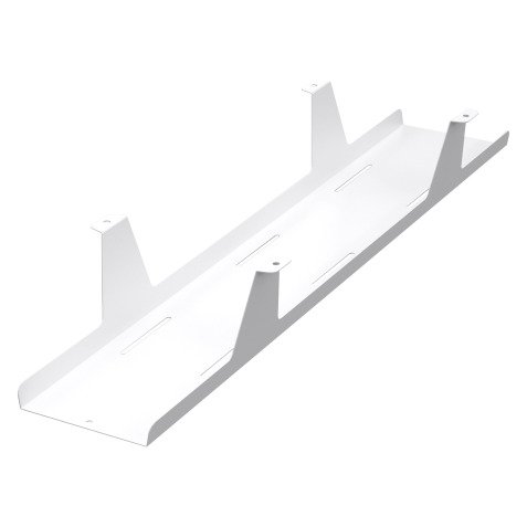 Goulotte passe-câbles horizontale extra ouverte universelle L 90 cm x P 15 x H 12 cm