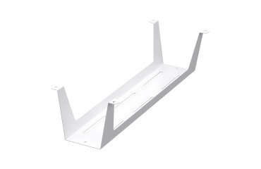 Goulotte passe-câbles horizontale extra ouverte universelle L 50 cm x P 9 x H 12 cm