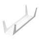 Goulotte passe-câbles horizontale extra ouverte universelle L 50 cm x P 9 x H 12 cm