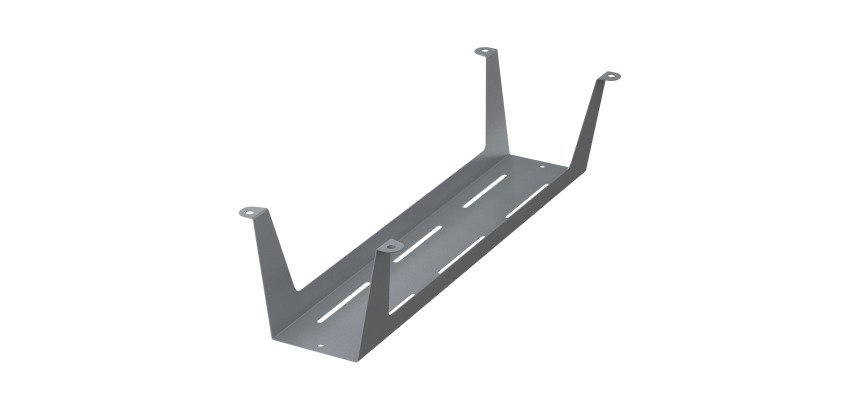 Goulotte passe-câbles horizontale extra ouverte universelle L 50 cm x P 9 x H 12 cm