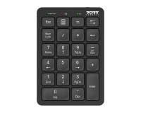 Wireless rechargeable PORT numeric keypad