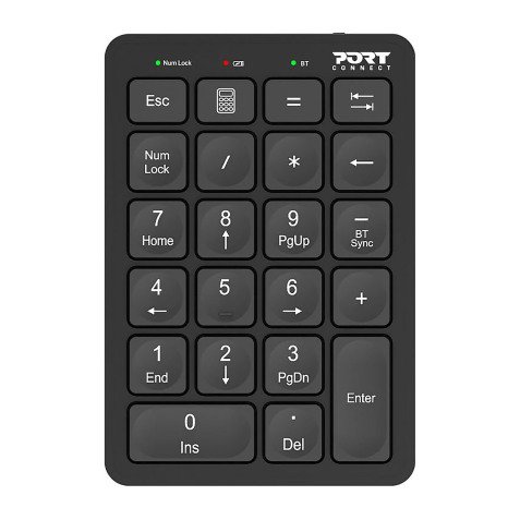 Pavé numérique sans fil PORT rechargeable