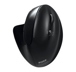 Kabellose ergonomische Maus mit wiederaufladbarer PORT-Funktion