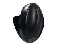 Rechargeable ergonomic wireless mouse