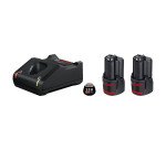 Starter set de 2 Batteries GBA 12V 3.0Ah + Chargeur GAL 12V-40 Bosch Professional