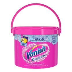 Stain remover powder Vanish Oxi Action - 90 washes - Tub 2.7 Kg