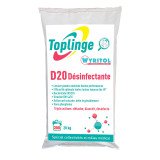 Lessive poudre Toplinge Wyritol D20 désinfectante - 200 lavages - Sac de 20 kg