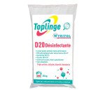 Lessive poudre Toplinge Wyritol D20 désinfectante - 200 lavages - Sac de 20 kg