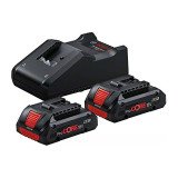 Starter Set de 2 Batteries ProCORE18V 4.0Ah + Chargeur GAL 18V-40 Bosch Professional