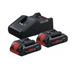 Starter Set de 2 Batteries ProCORE18V 4.0Ah + Chargeur GAL 18V-40 Bosch Professional