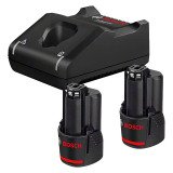 Starter set de 2 Batteries GBA 12V 3.0Ah + Chargeur GAL 12V-40 Bosch Professional