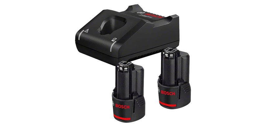 Starter-Set mit 2 Batterien GBA 12V 3.0Ah + Ladegerät GAL 12V-40 von Bosch Professional