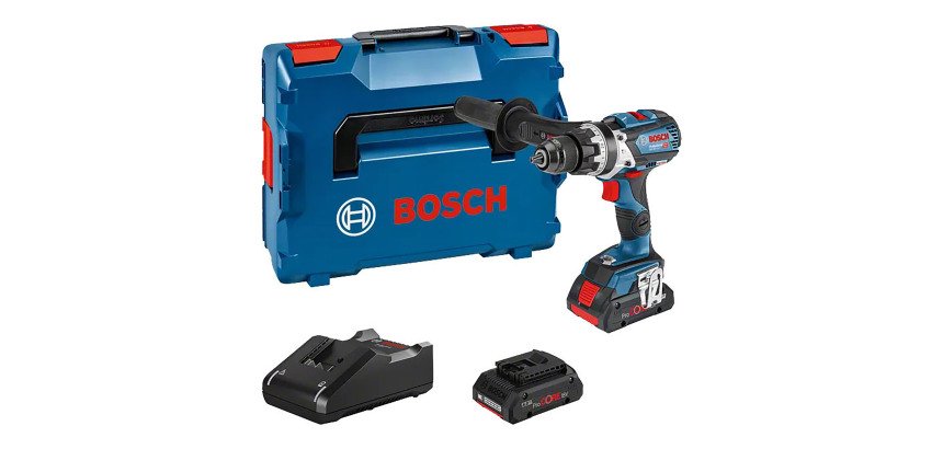 Perceuse-visseuse à percussion sans fil Bosch Professional GSB 18V-110 C + 2 batteries + Chargeur