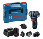 Perceuse-visseuse sans fil Bosch Professional GSR 12V-15 FC + 2 batteries + Chargeur