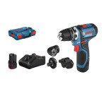 Perceuse-visseuse sans fil Bosch Professional GSR 12V-15 FC + 2 batteries + Chargeur