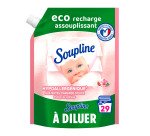 Assouplissant Soupline Hypoallergénique au lait d'amande douce - Recharge de 600 ml