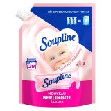 Assouplissant Soupline Hypoallergénique au lait d'amande douce - Recharge de 600 ml