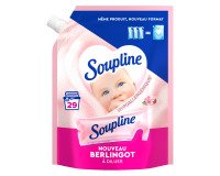 Wasverzachter Soupline Hypoallergeen met amandelmelk - Pakket van 3 zakjes van 200 ml